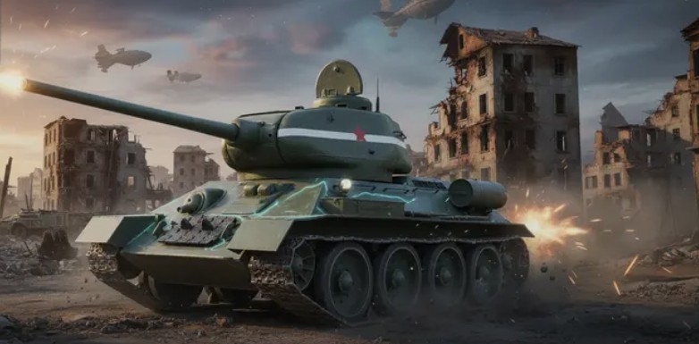 Худший танк для режима - Время героев Т34-85 Гвардейский